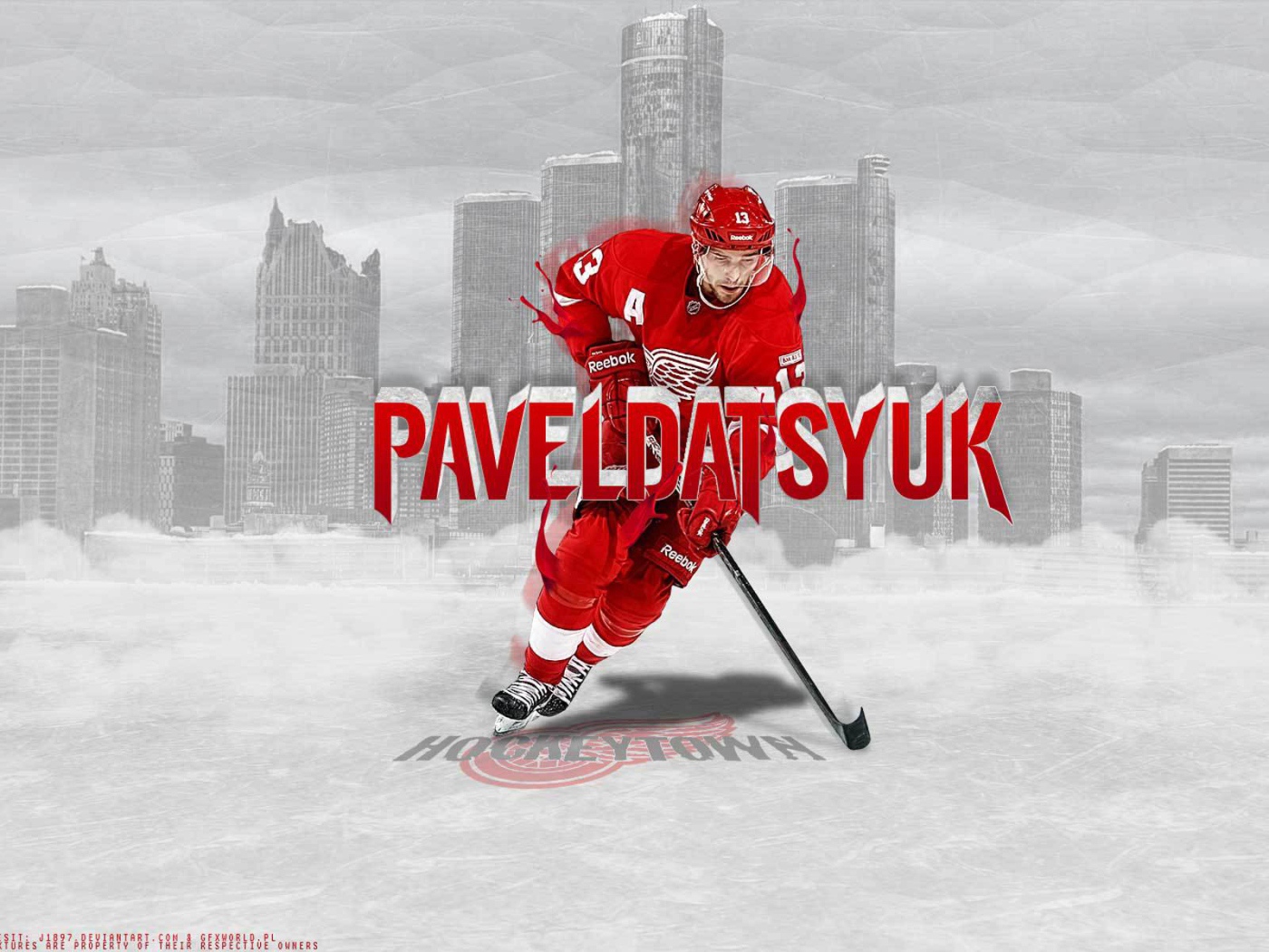 Лучший игрок Детройта Павел Дацюк