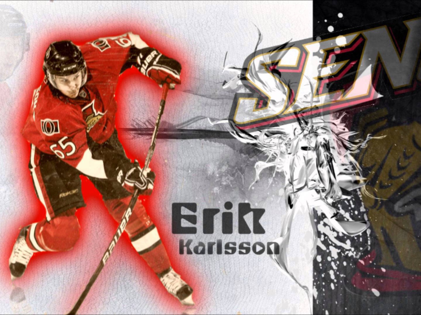 Известный игрок НХЛ Эрик Карлссон
