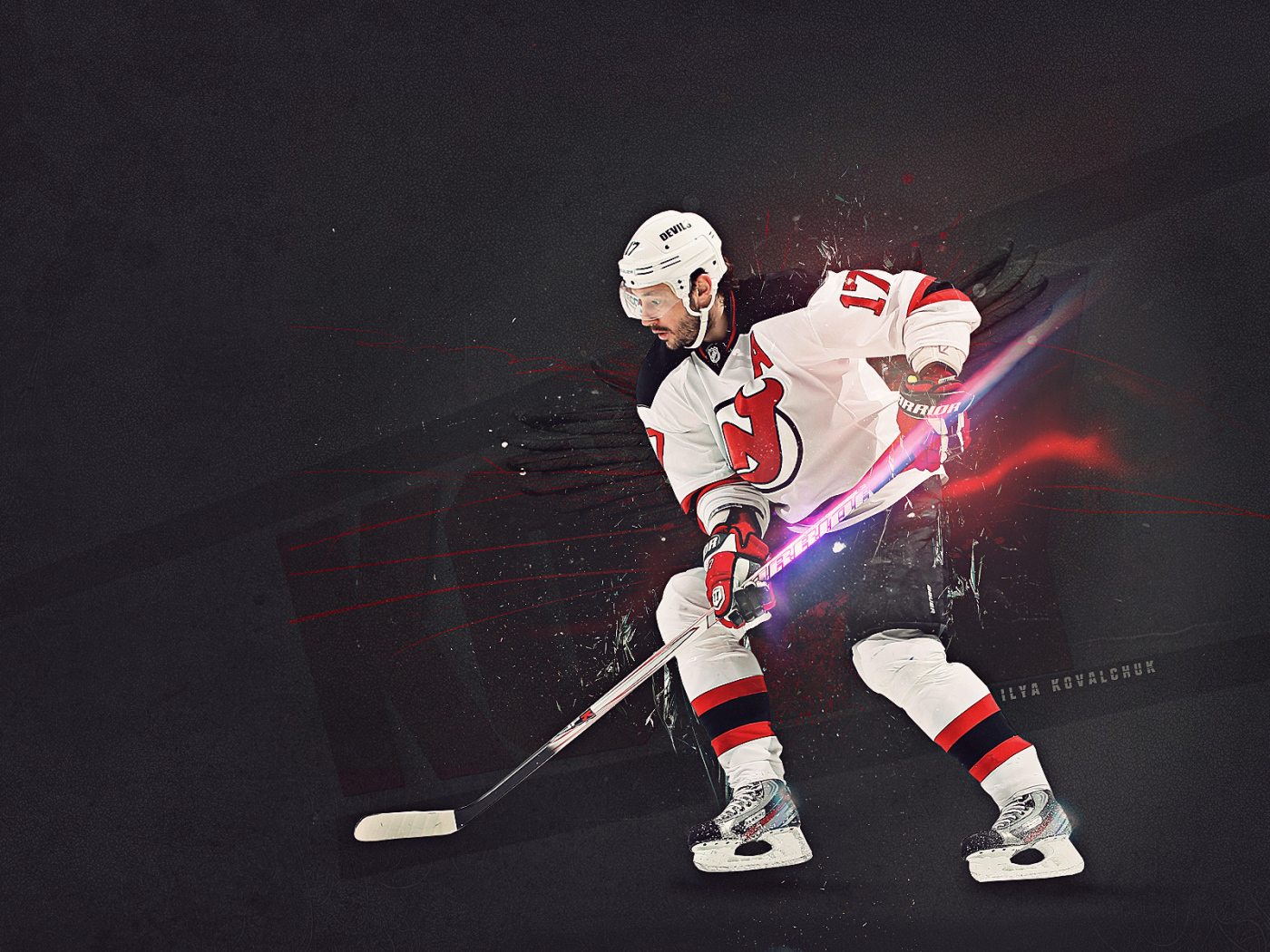 Илья Ковальчук на льду
