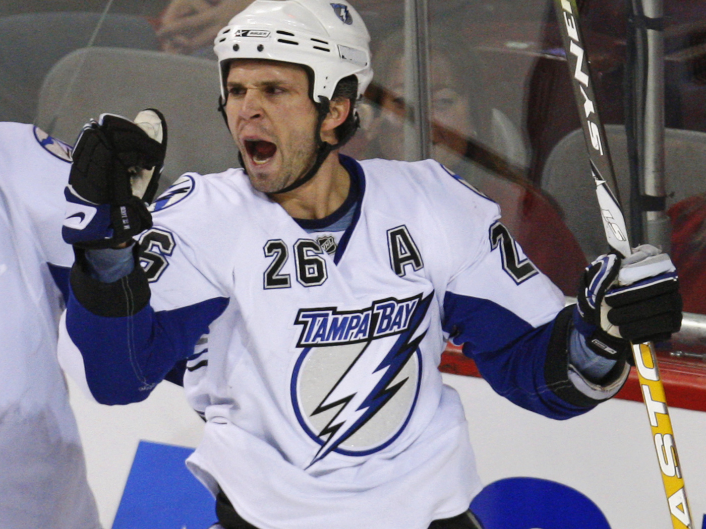 Мартин Сент-Луис на льду