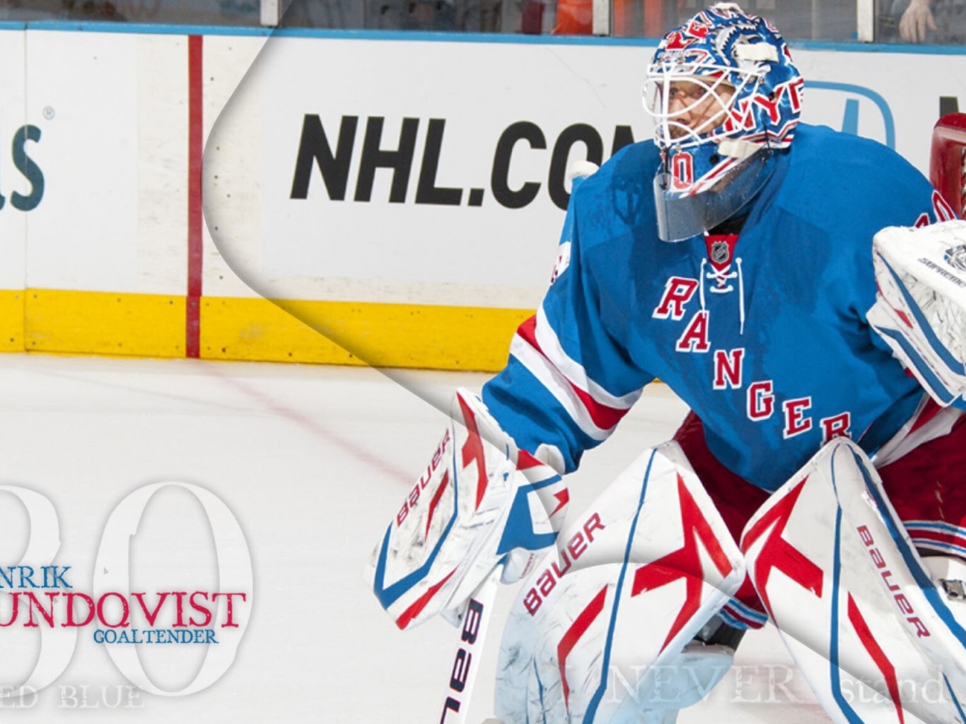 Игрок Нью-Йорк Рейнджерс Хенрик Лундквист
