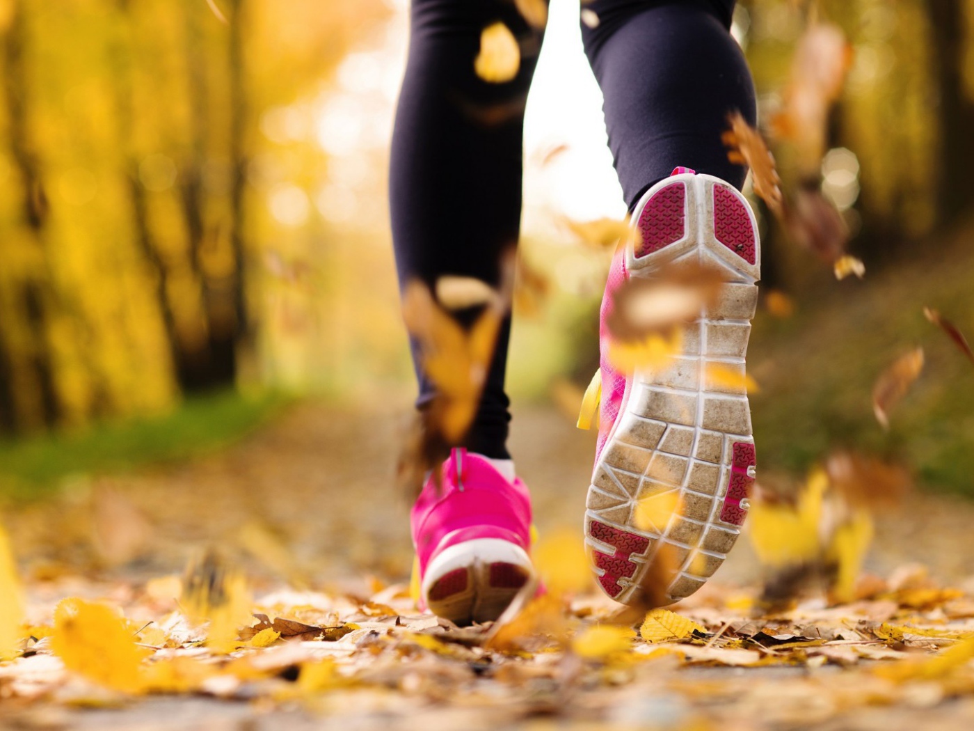 Утренняя пробежка в парке