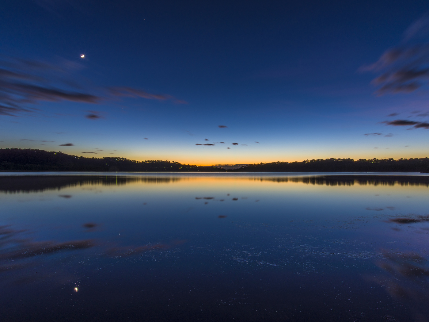 Озеро в Сиднее, Австралия