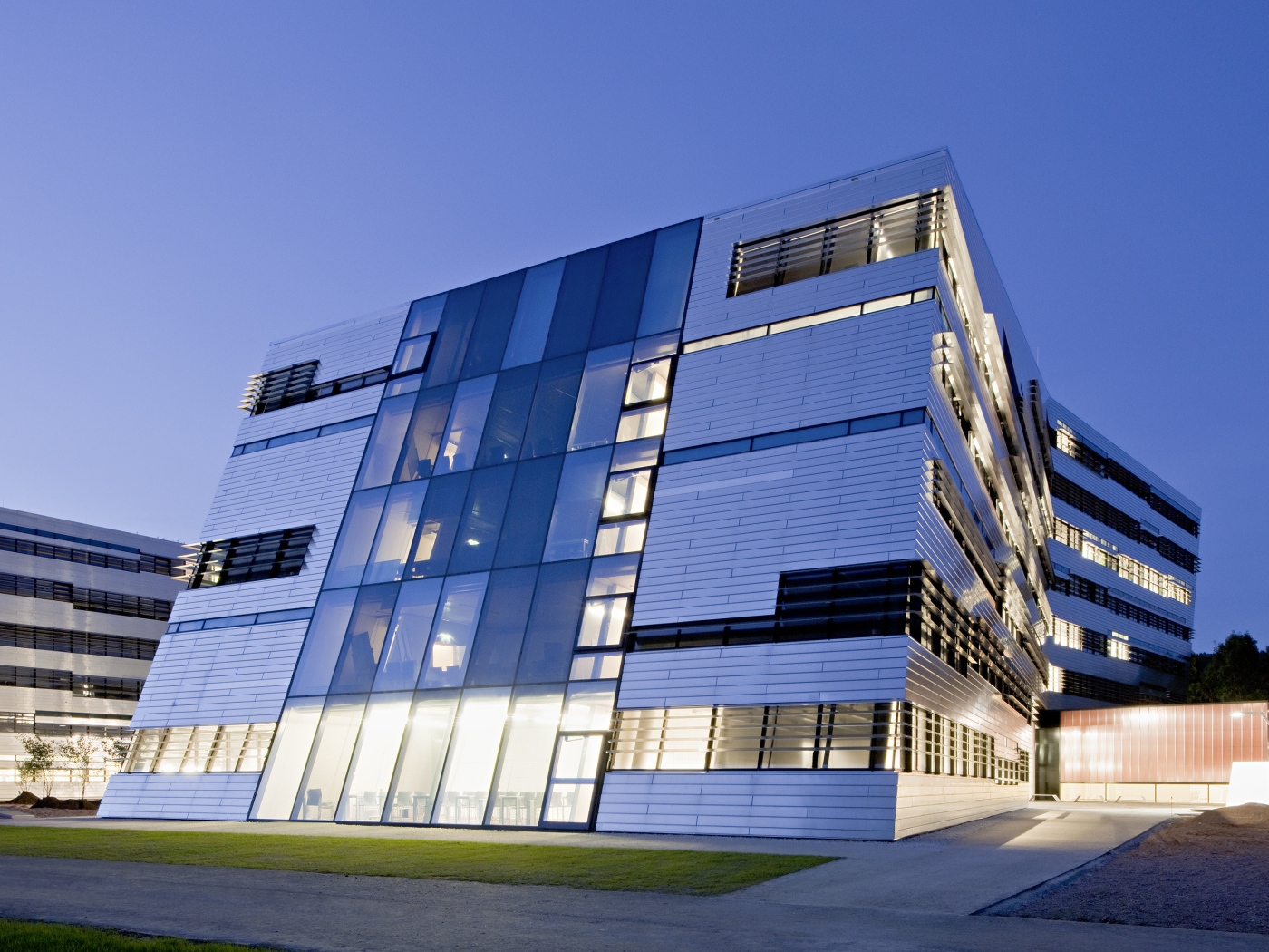 Красивое здание в городе Линц, Австрия