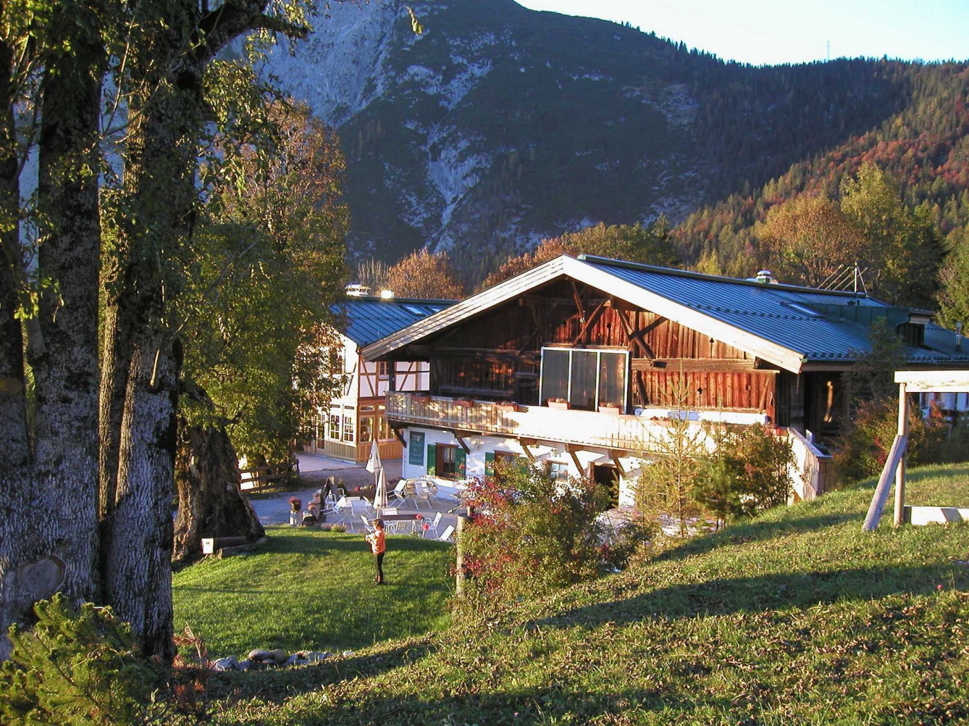 Дом среди деревьев на курорте Тельфс-Бюхен, Австрия