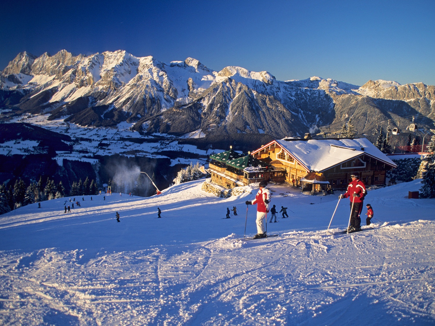 Зимний отдых на горнолыжном курорте Шладминг, Австрия