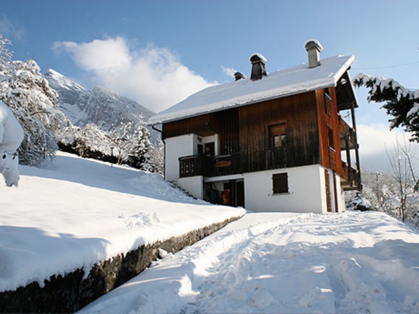 Уютный дом на горнолыжном курорте Самоен, Франция