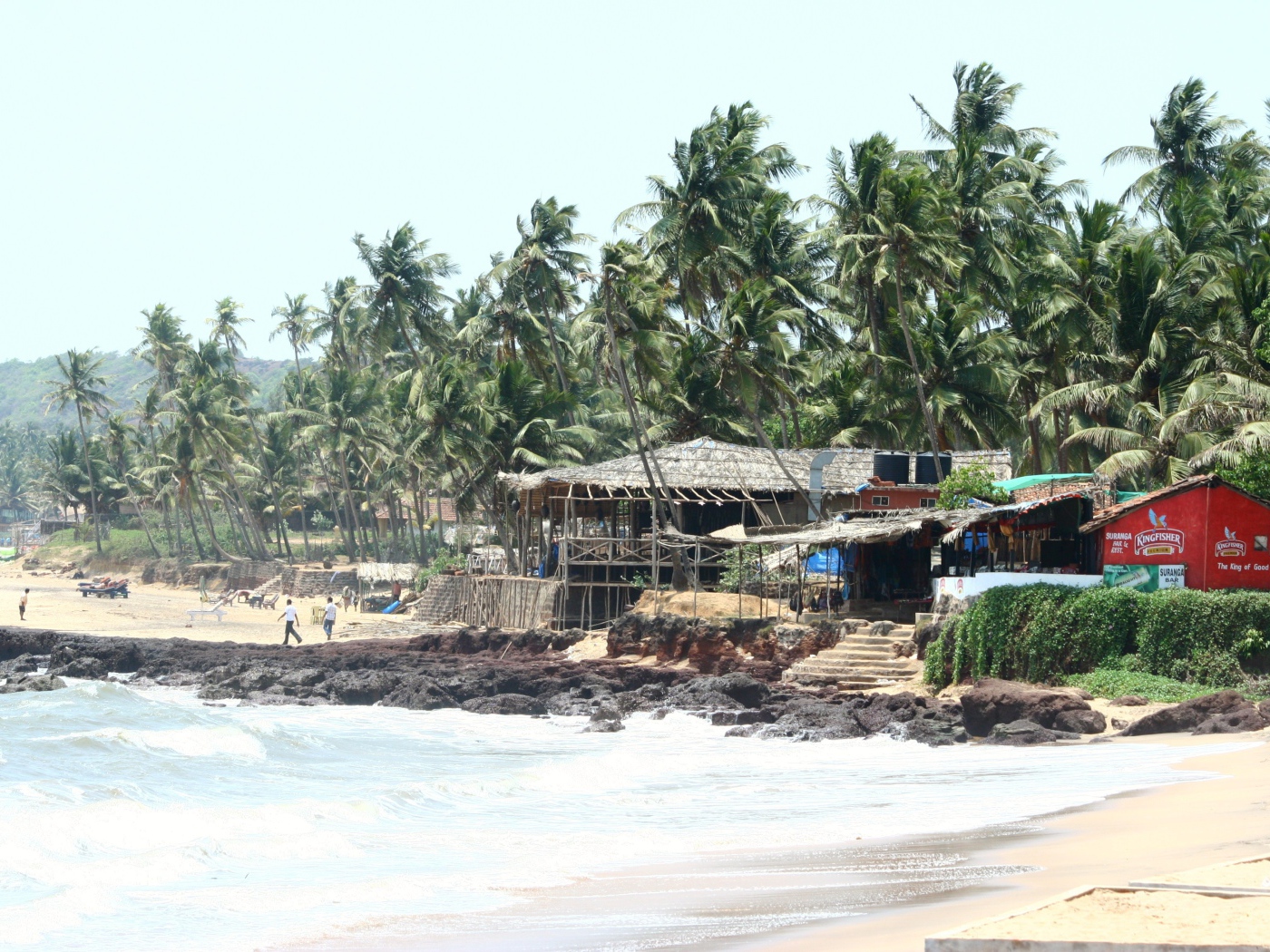 Отпуск на пляжах в Анджуне