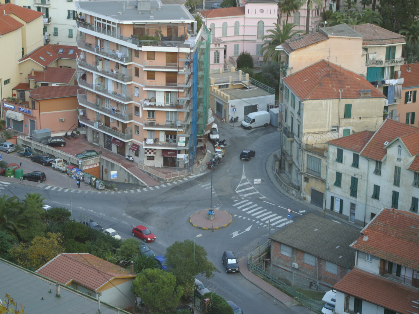 Городские улицы в Сан Ремо, Италия