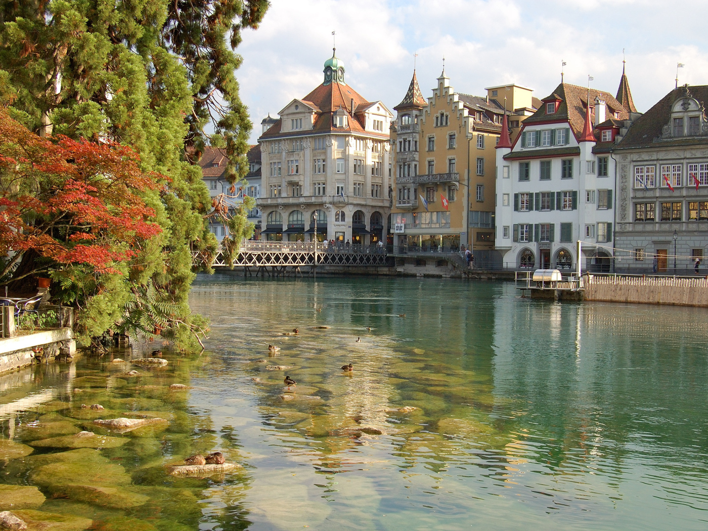 Набережная во Флоренции, Италия