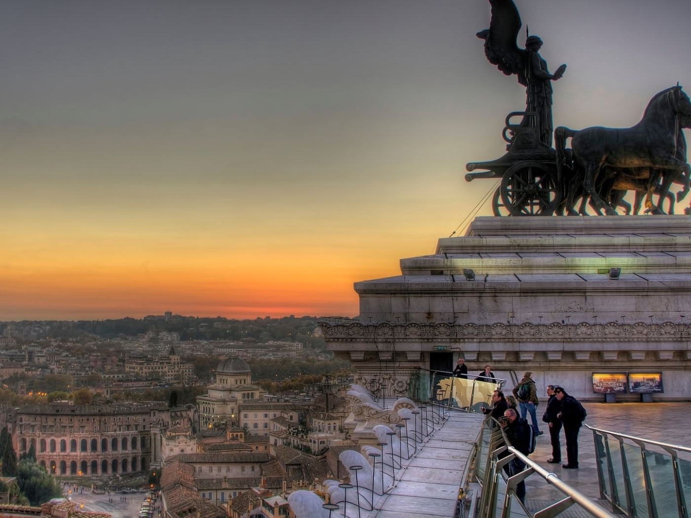 Смотровая площадка в Риме