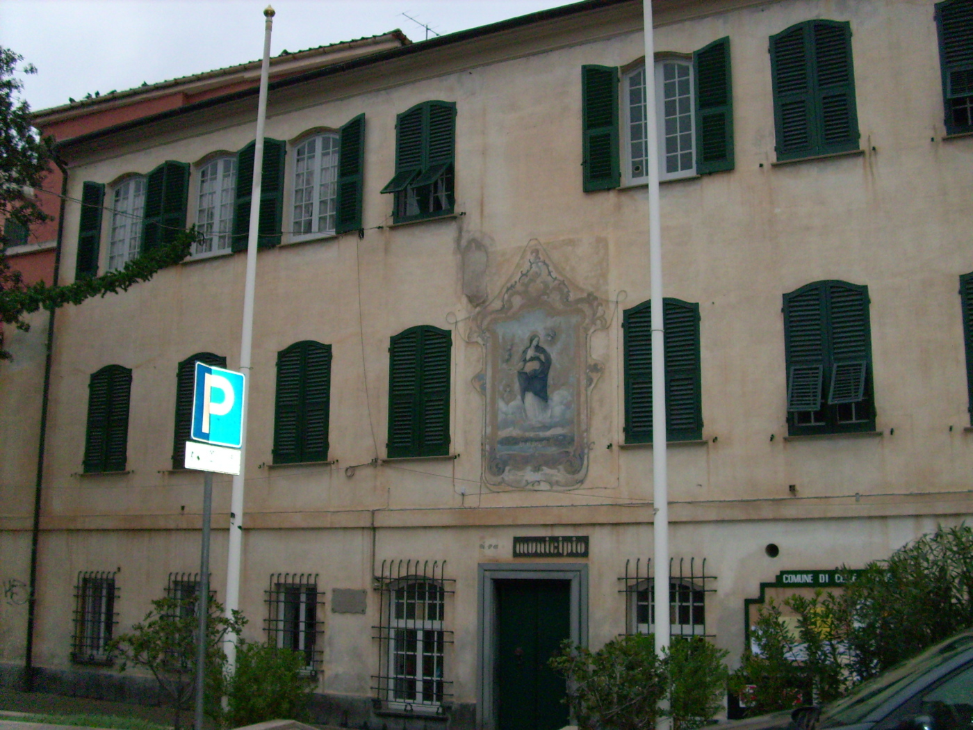 Старинный дом на курорте Челле Лигуре, Италия