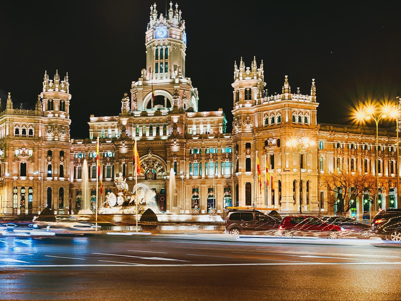 Огни Мадрида