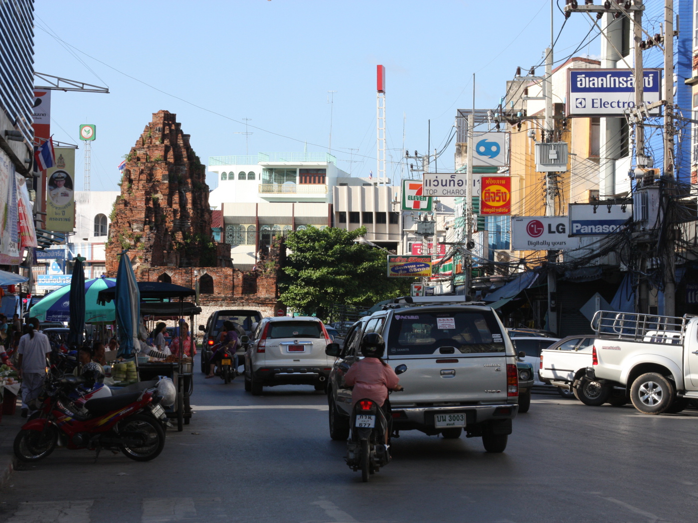 Город на курорте Лопбури, Таиланд