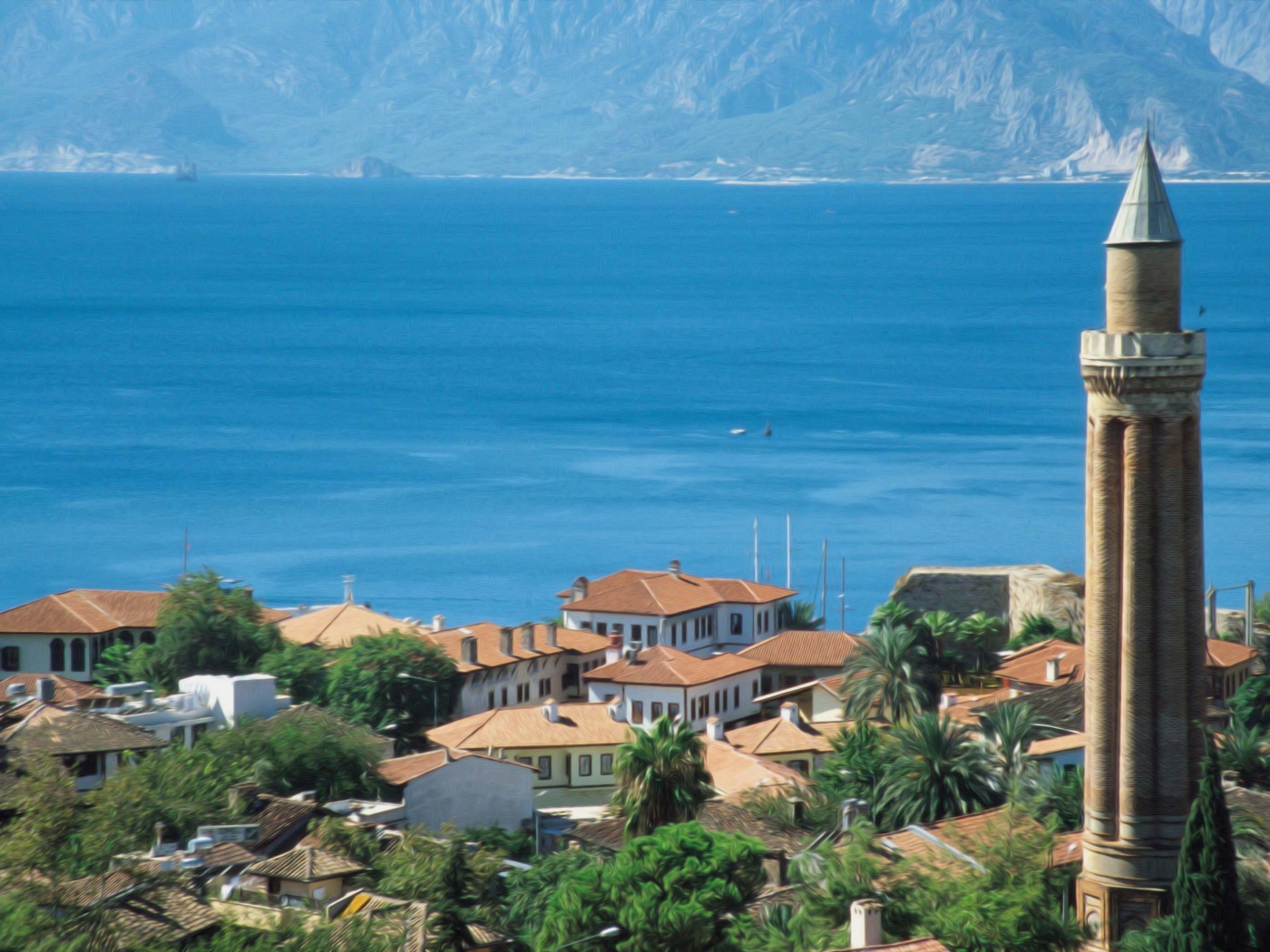 Побережья в Мерсине, Турция