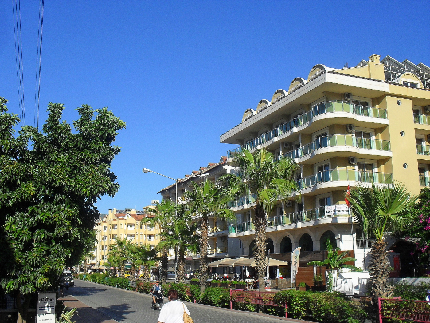 Улица в Мармарис, Турция