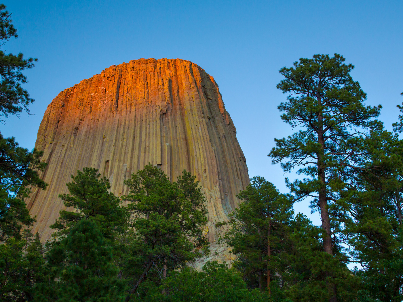 Башня Дьявола на северо-востоке Вайоминг, США