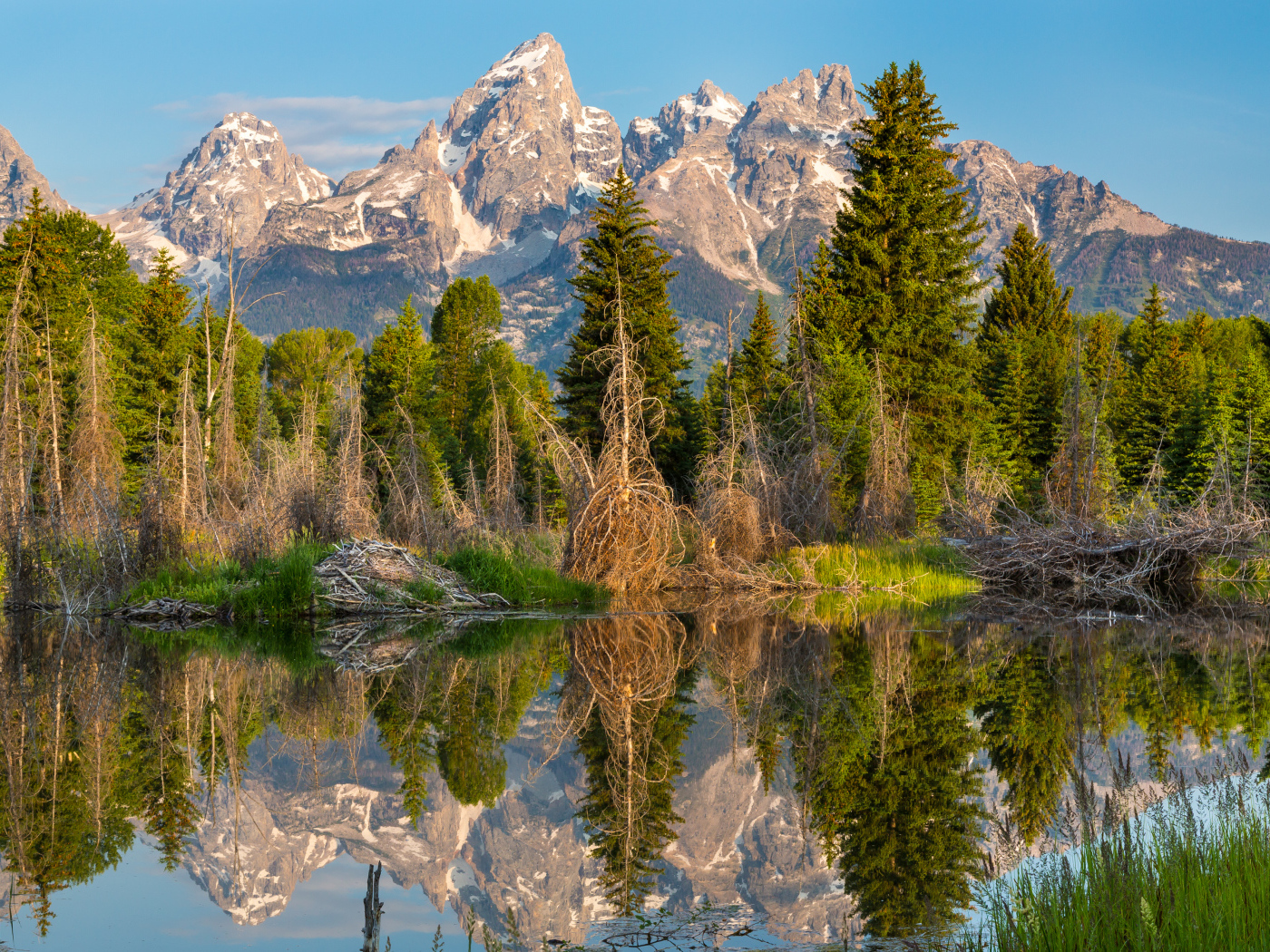Национальный парк Гранд Титон в США