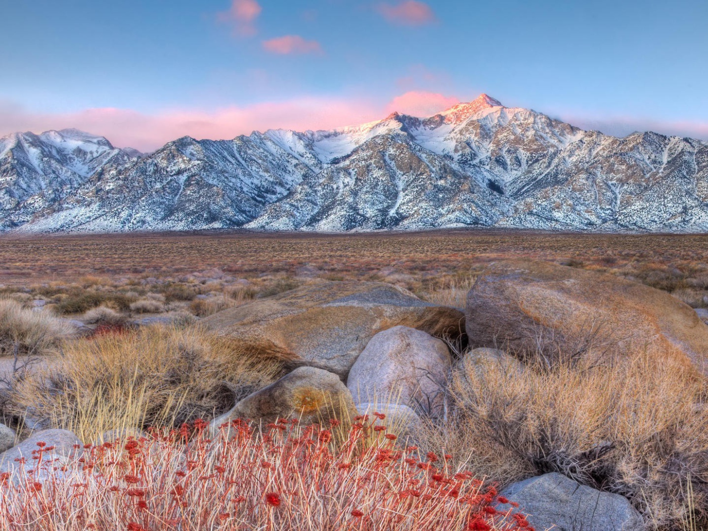 Каменная долина в Калифорнии