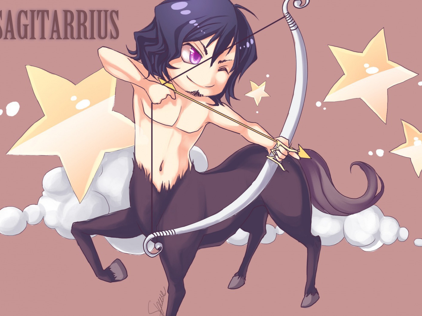 Стрелец в виде кентавра