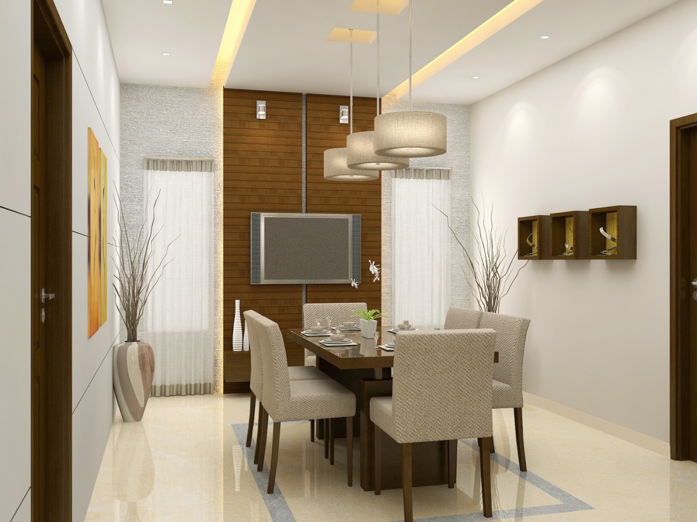 Небольшое помещение для столовой