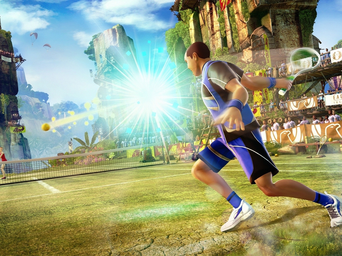 Спортсмен в игре Kinect Sports Rivals