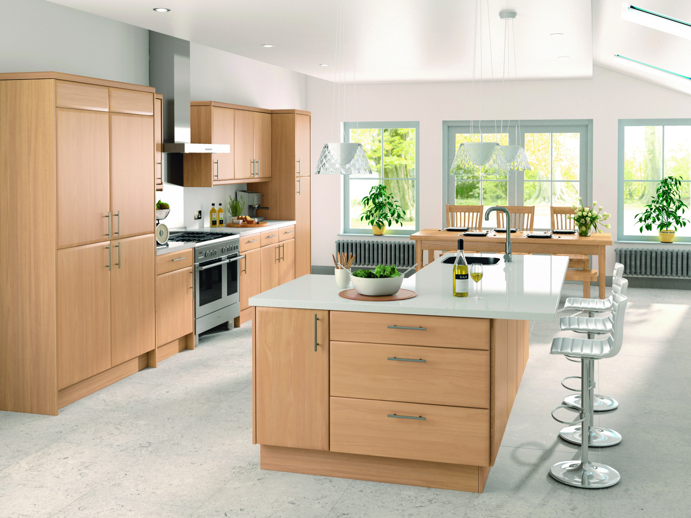 Барные стулья на кухне