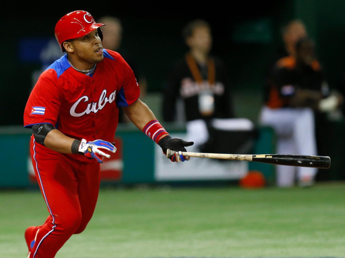 Лучший бейсболист Томас Ясмани