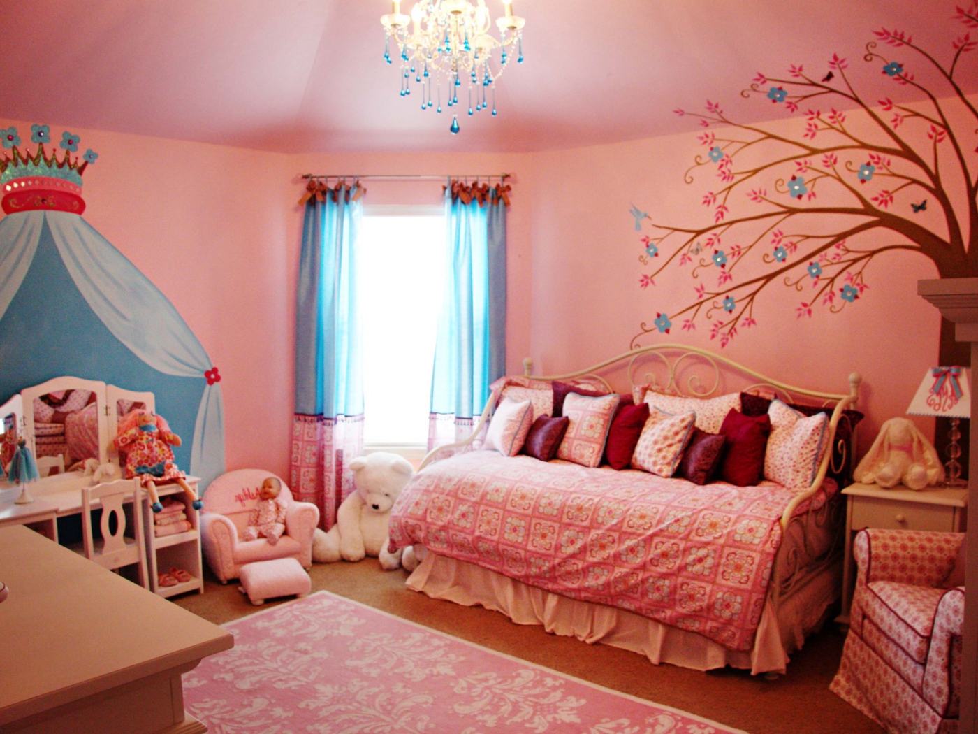 Детская комната для девочек