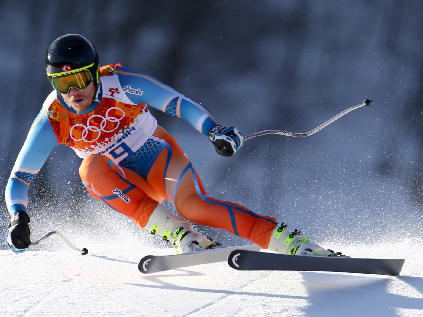 Croatian skier Ivica Kostelic silver medal in Sochi 2014