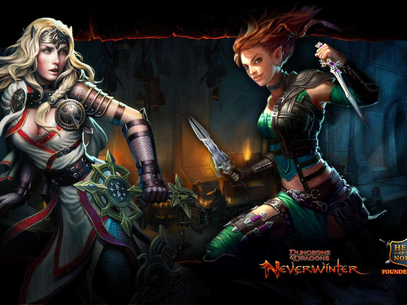 Отчаянные героини игры Neverwinter
