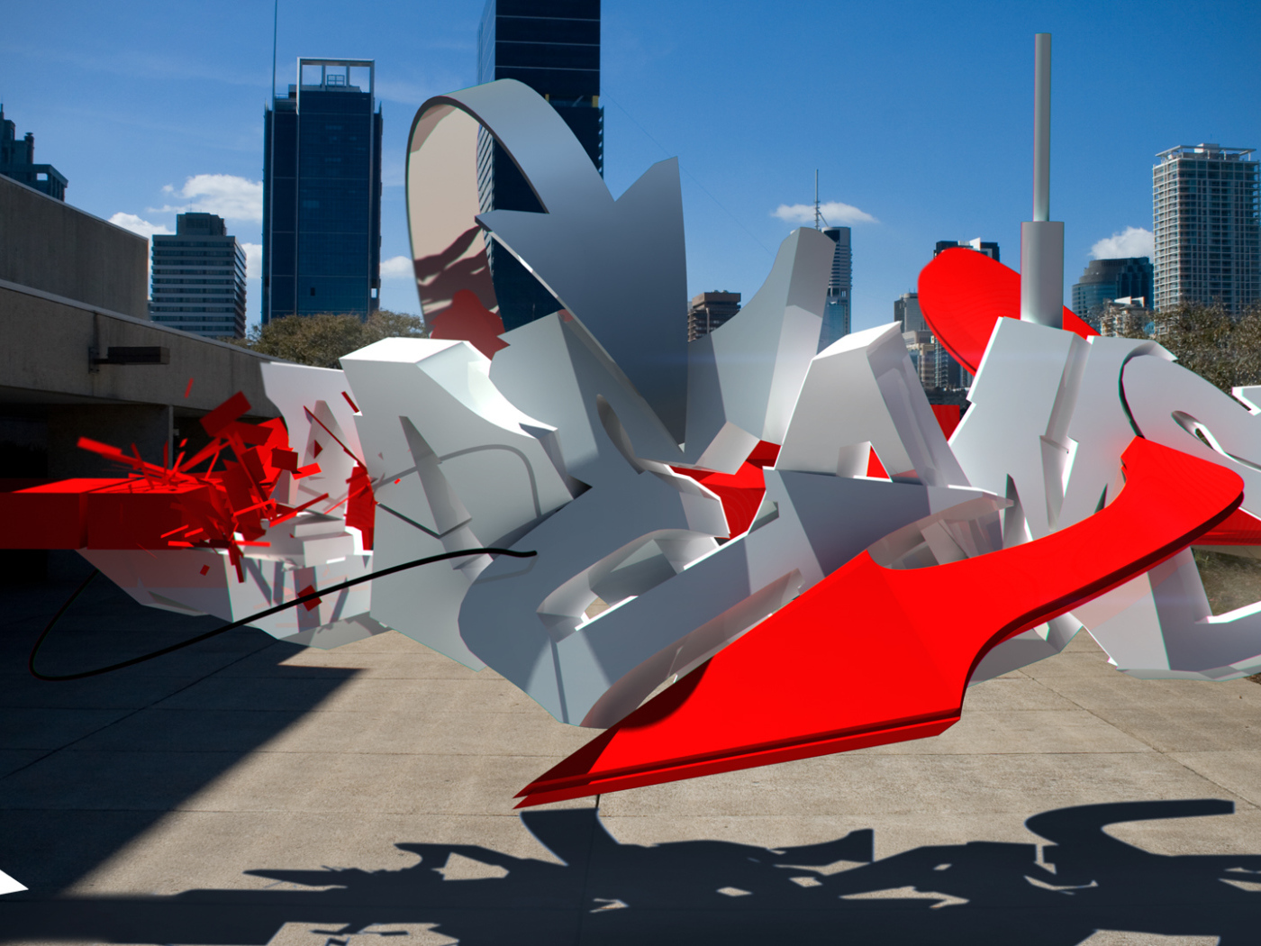 Фигура граффити