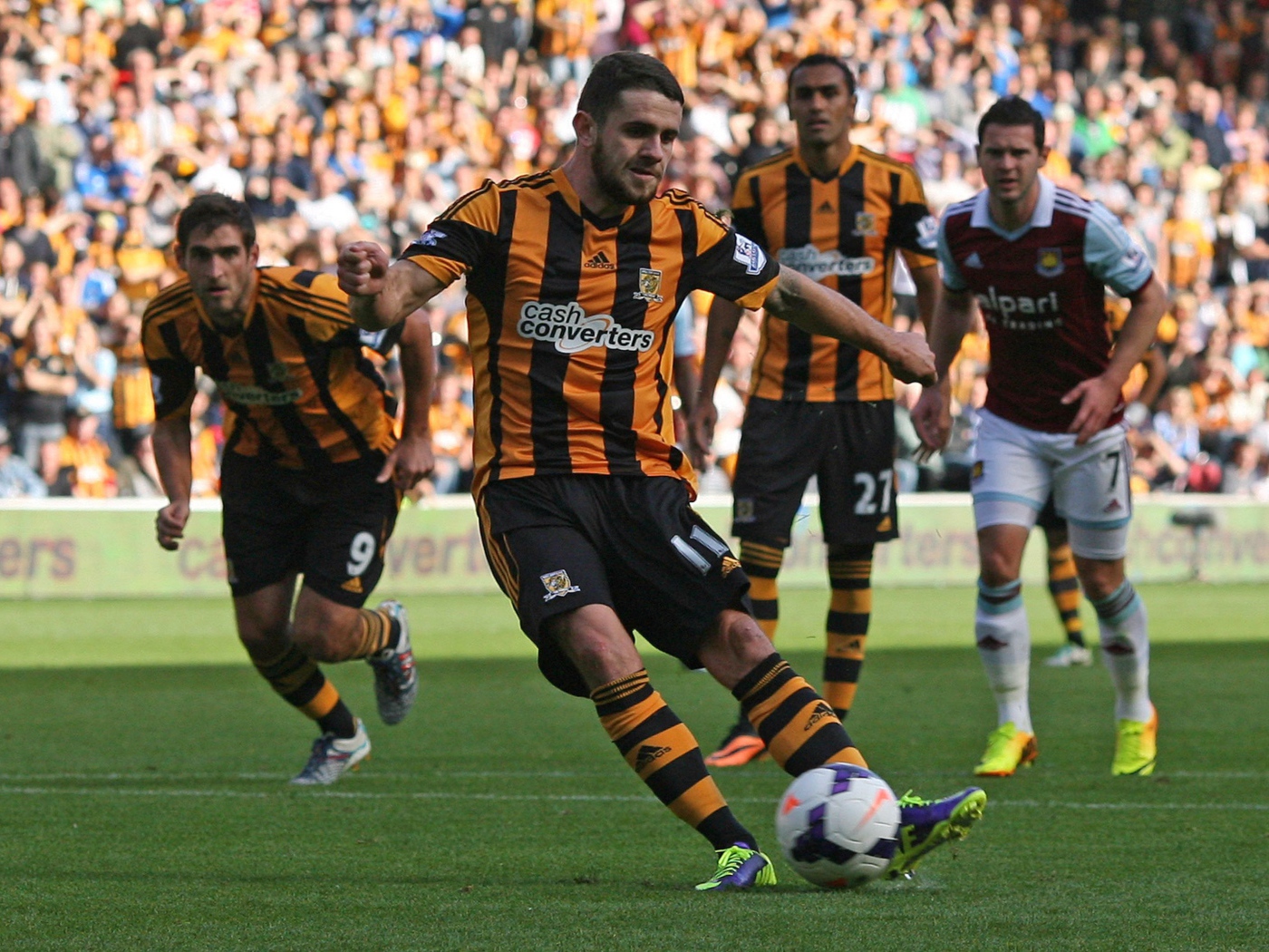 Футбольный клуб Англии Халл Сити Тигры