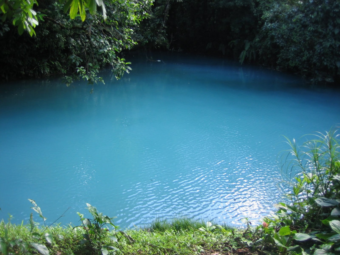 Горячие озеро в Коста-Рика