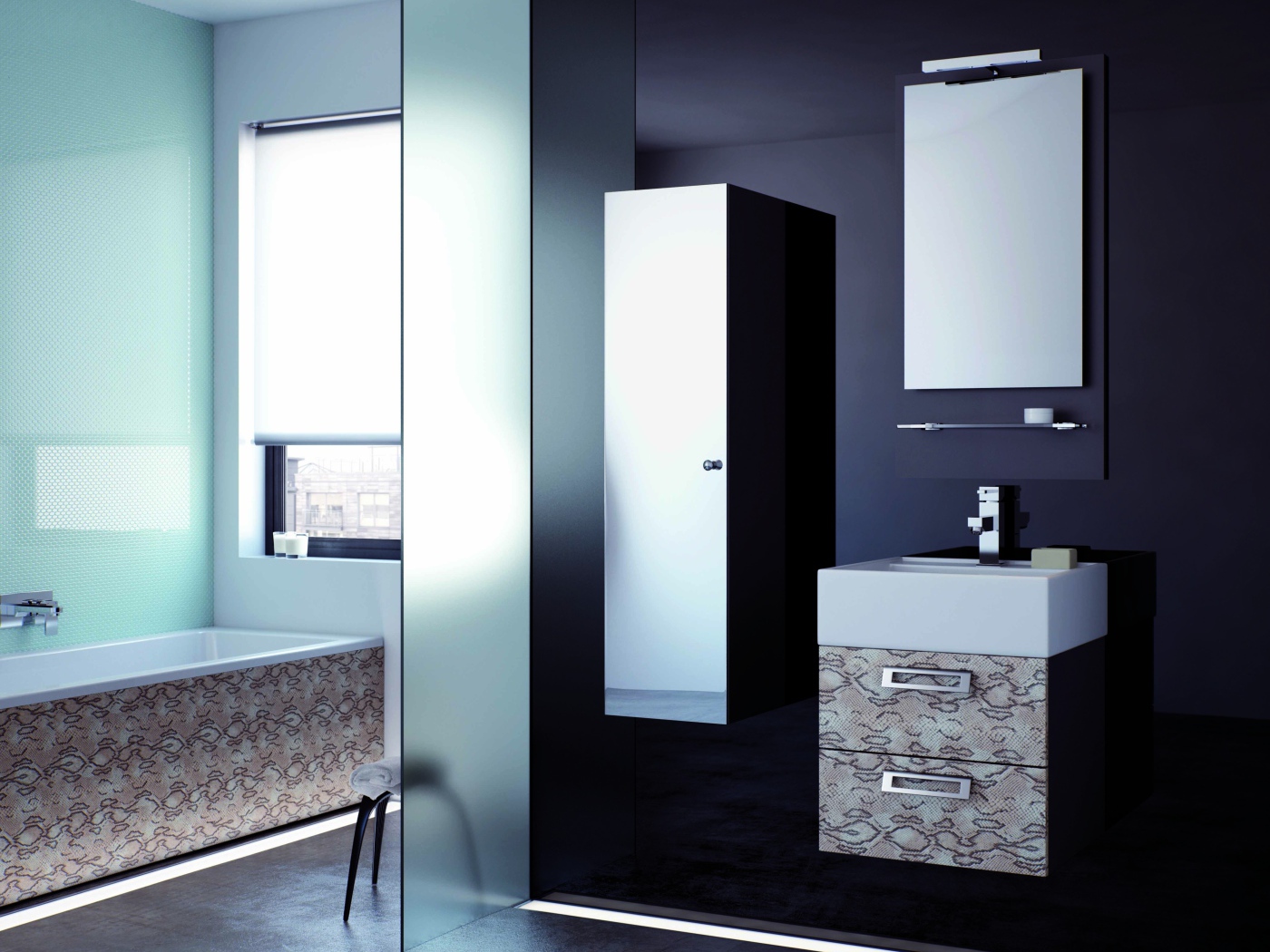 Современная фурнитура для ванной комнаты