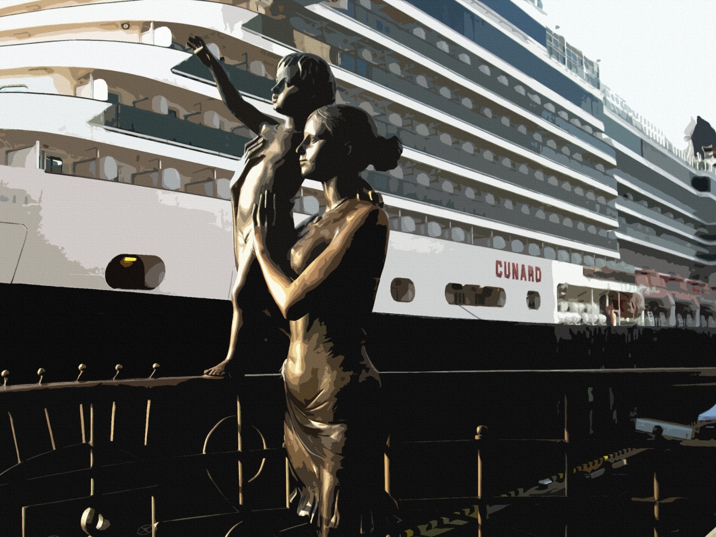 Памятник жене моряка Одесса