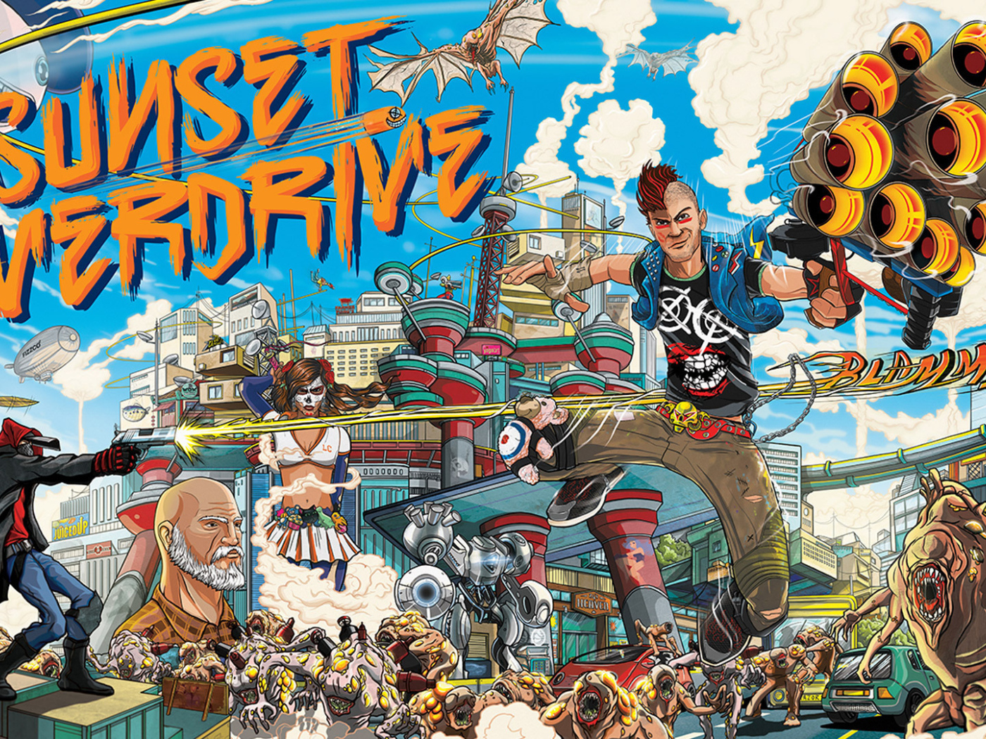Новая игра Sunset Overdrive