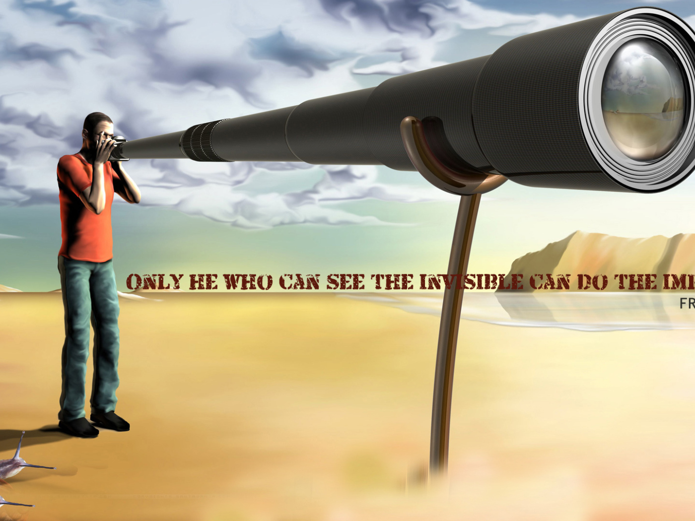 Только тот кто видит цель сможет её достичь