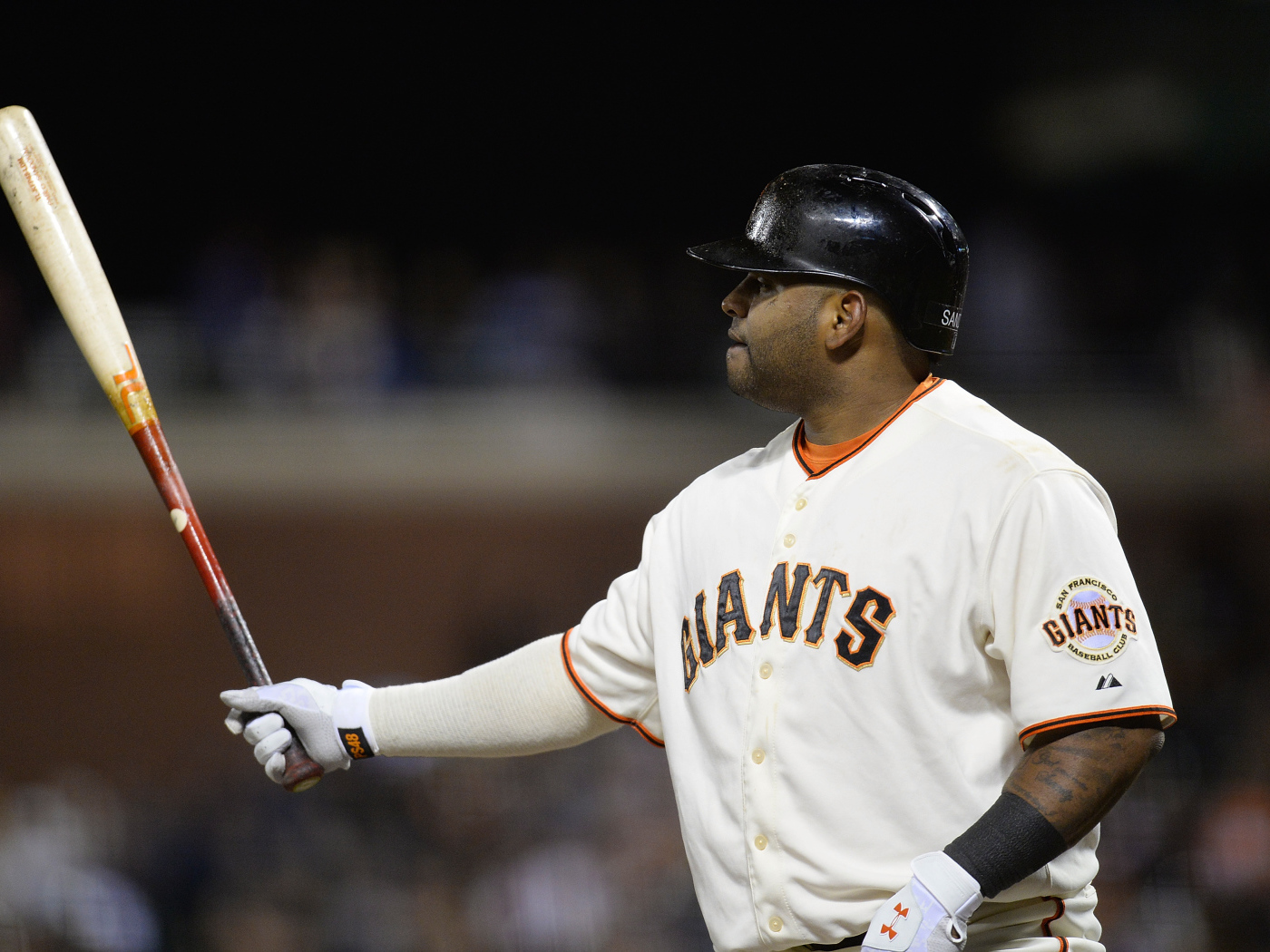 Пабло Сандовал хорошо играет в бейсбол