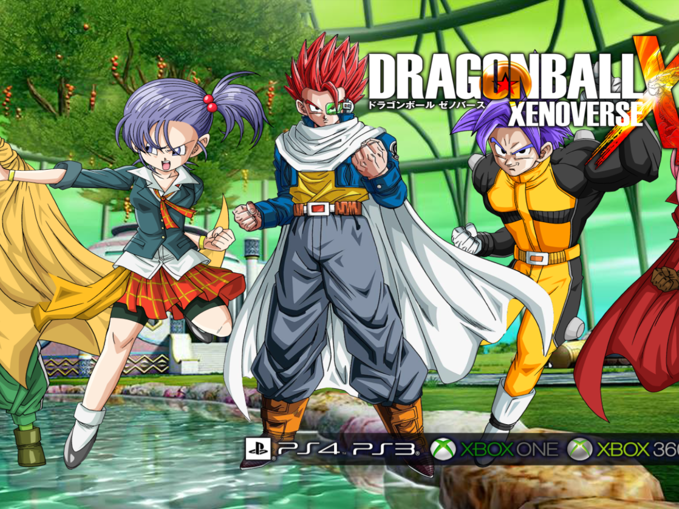 Постер новой игры Dragon Ball Xenoverse