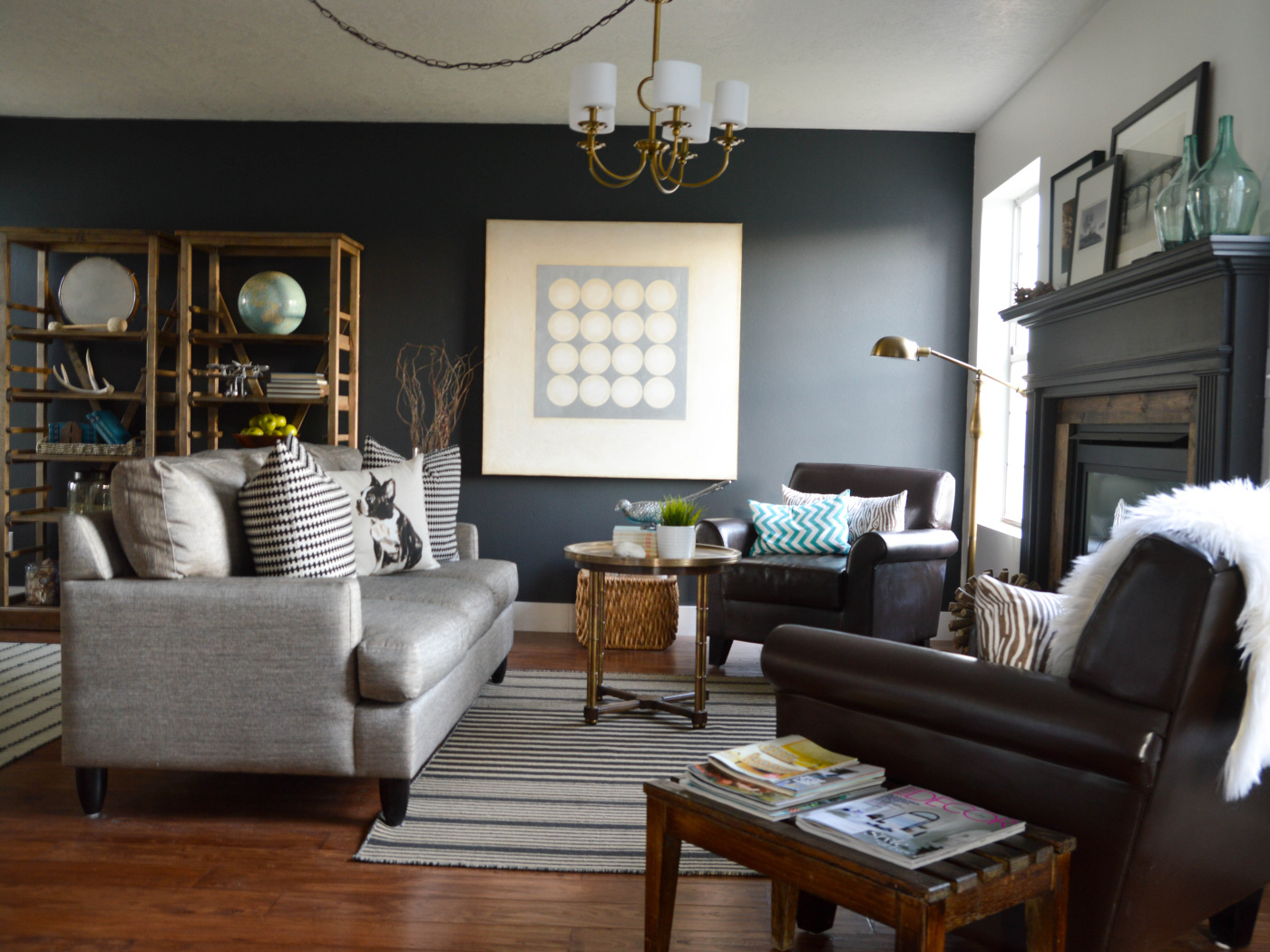 Дизайнерское оформление гостиной