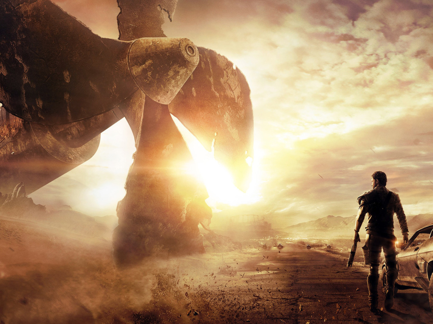 Закат в игре Mad Max