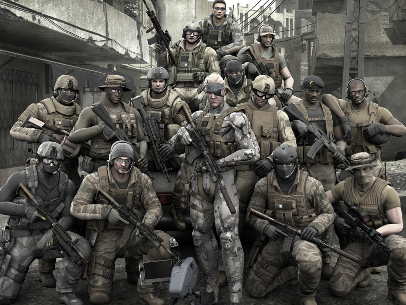 Мир игры Metal gear solid