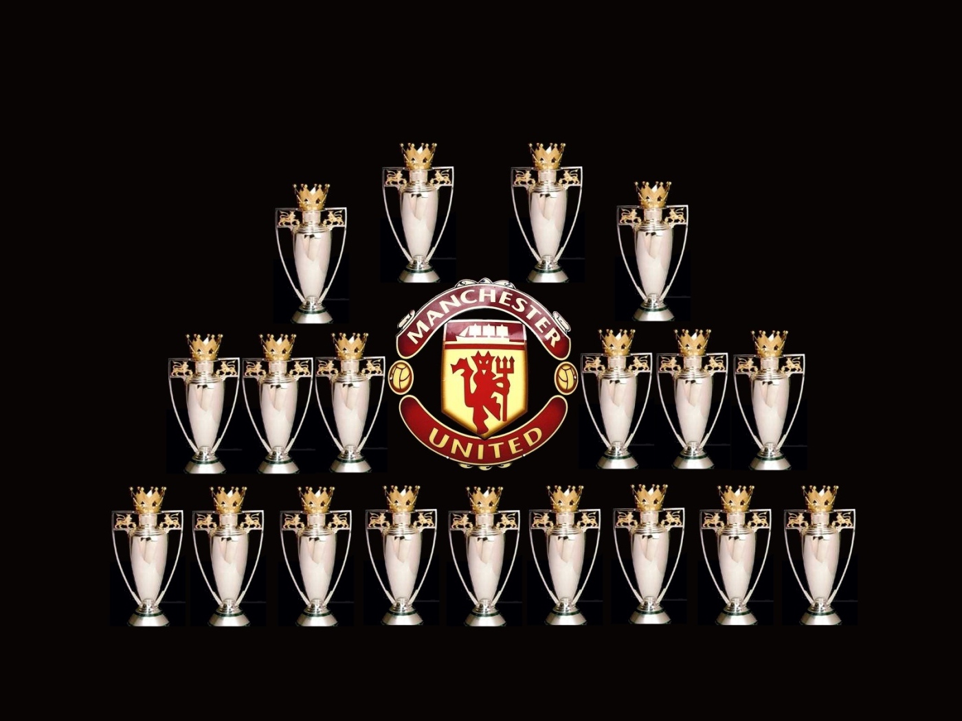 Популярная футбольная команда Англии Манчестер Юнайтед