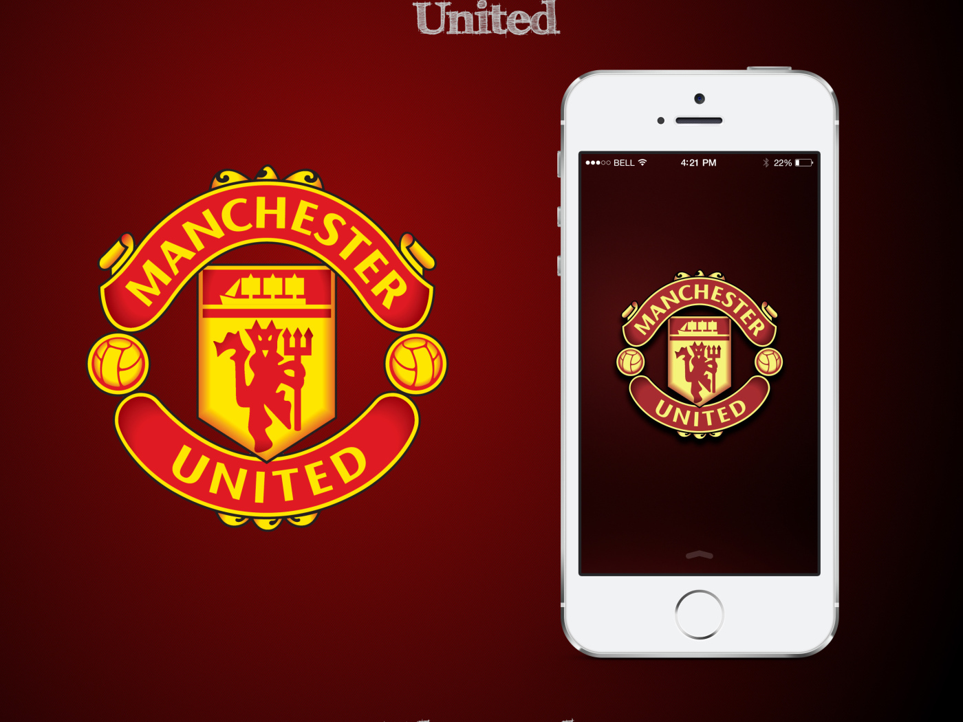 Популярная команда Манчестер Юнайтед