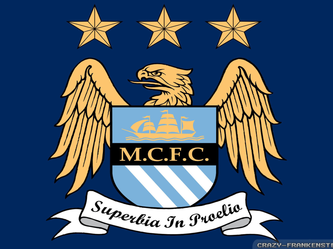 Известный Футбольный клуб Англии Манчестер Сити