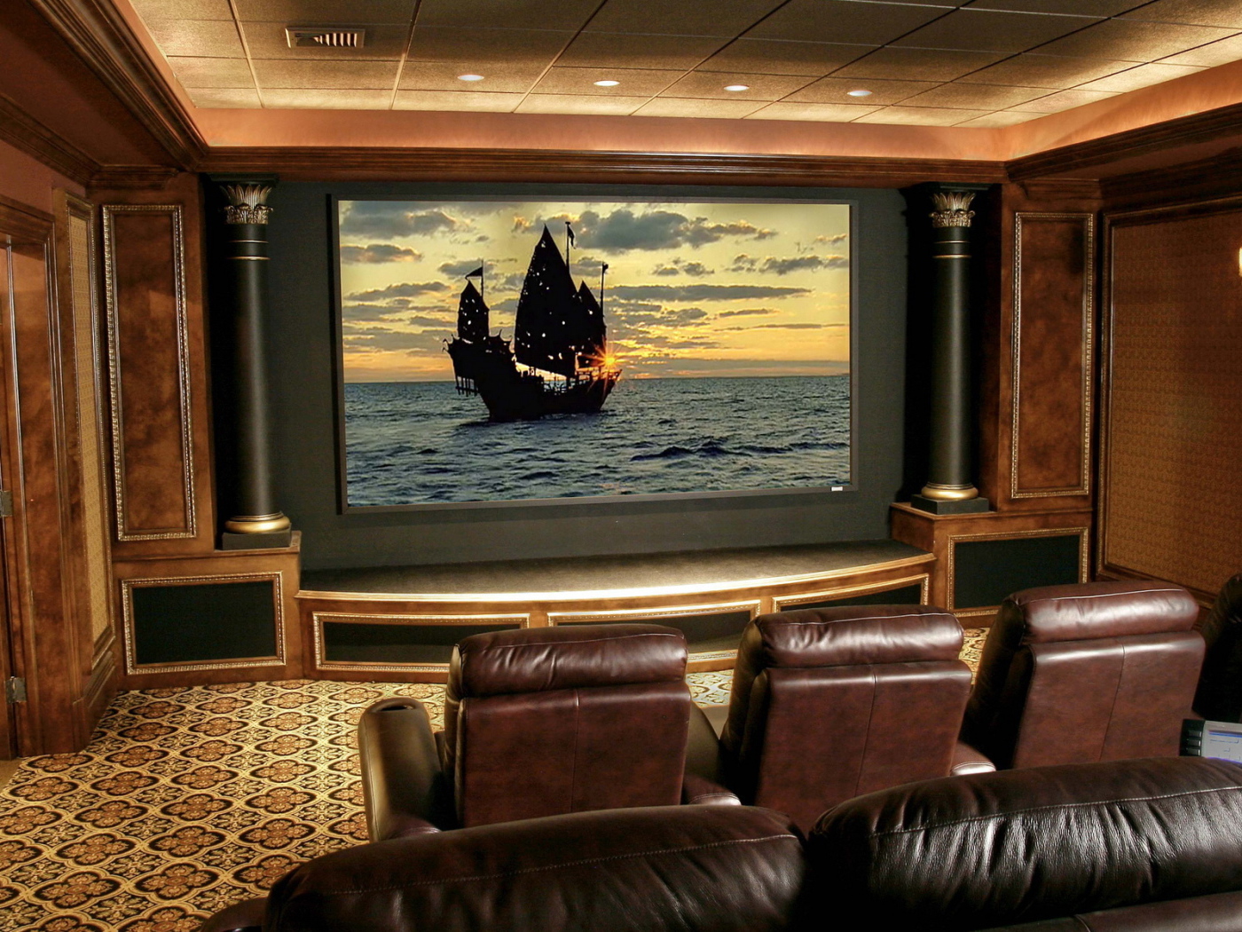 Зал для просмотра кино