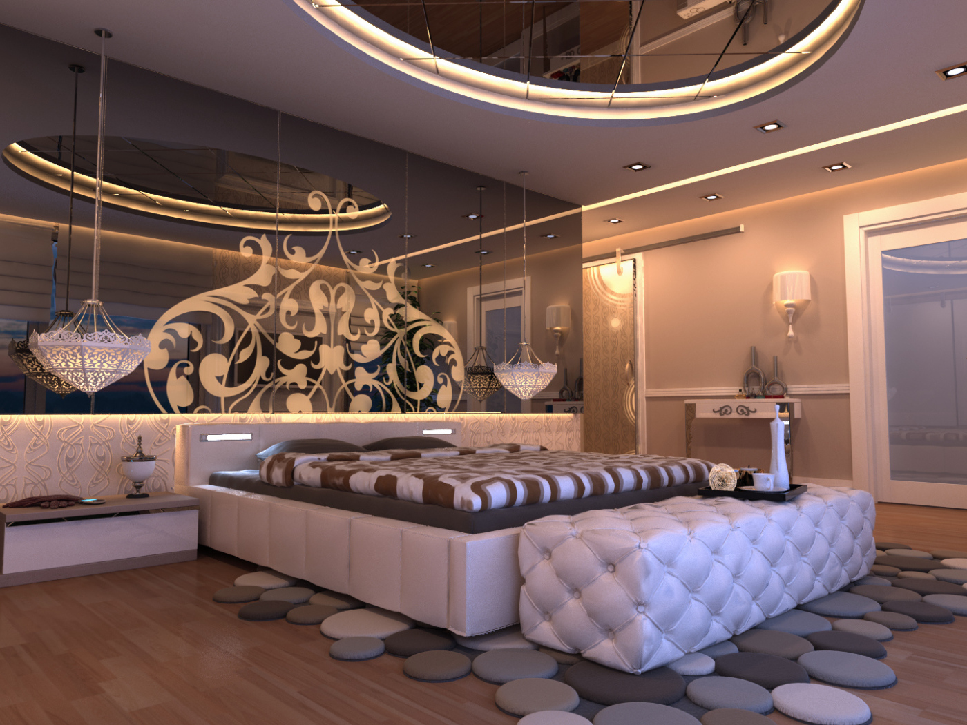 Спальня в стиле Стамбул