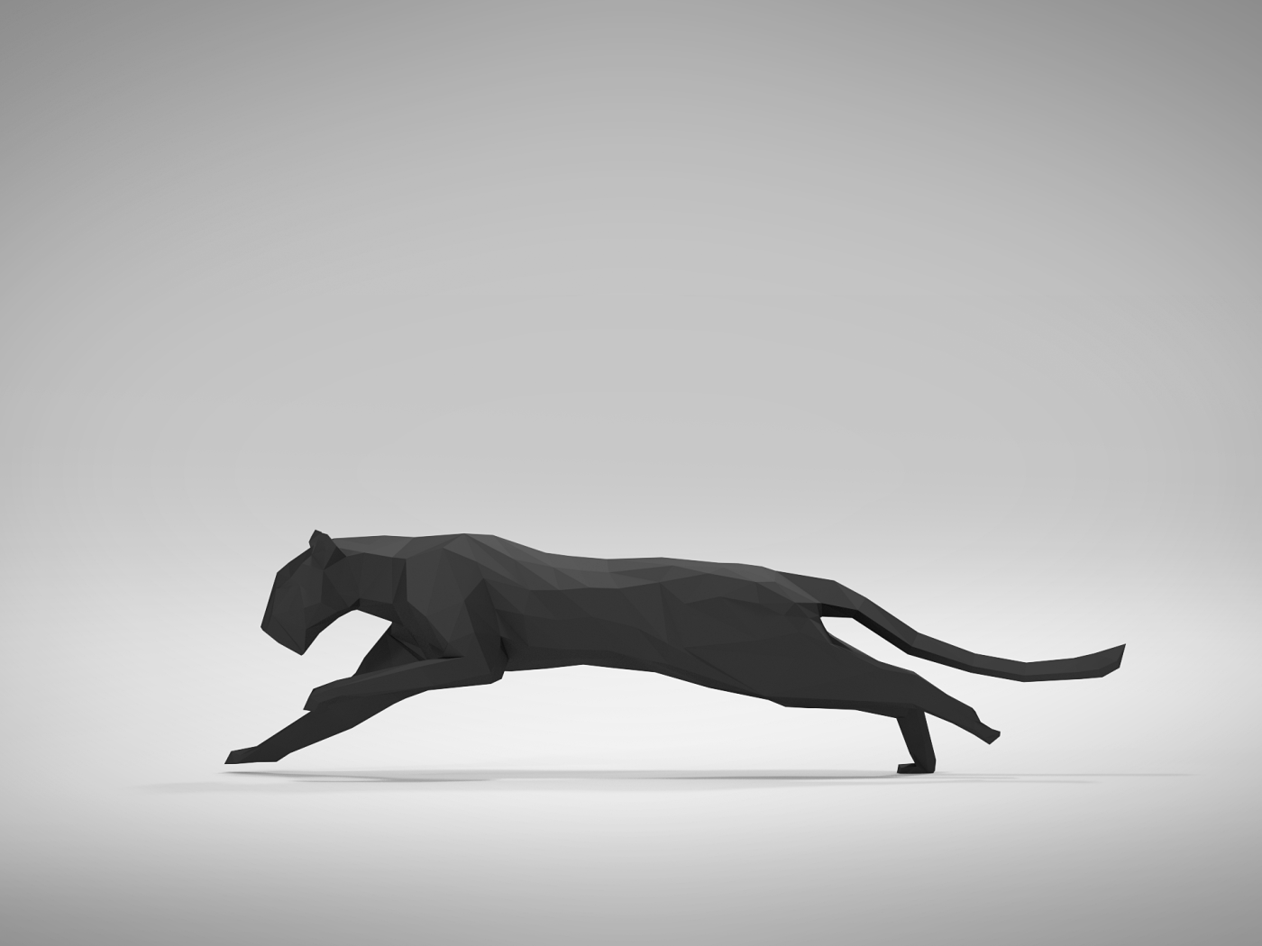 Черная пума, 3-Д графика