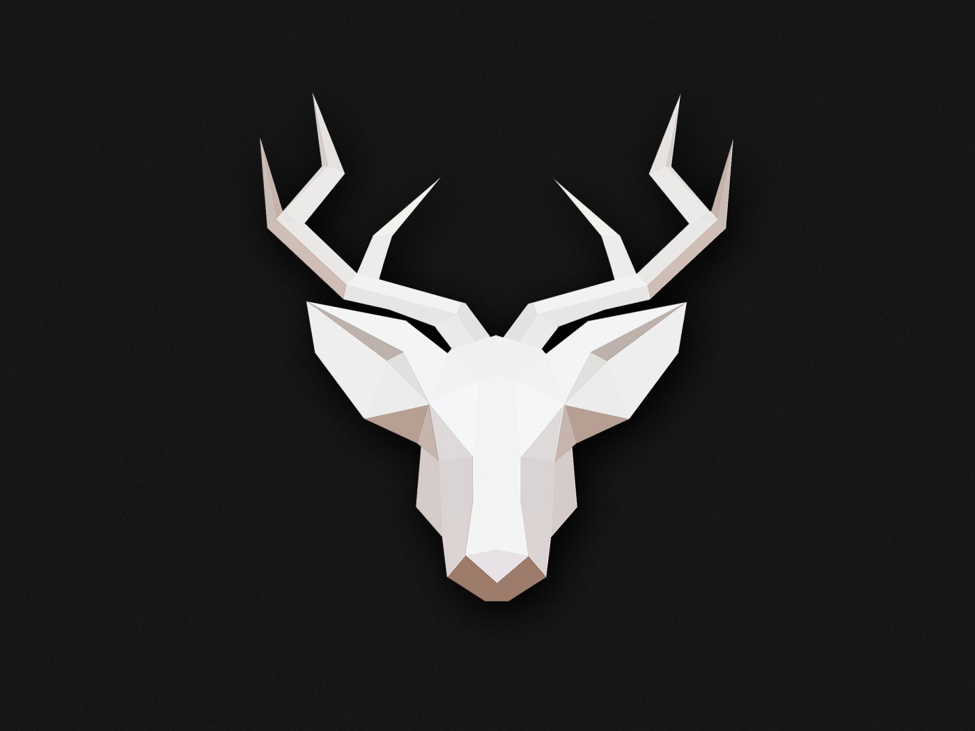 Голова оленя, 3-Д графика